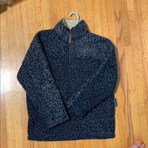 Boys fleece with half zip